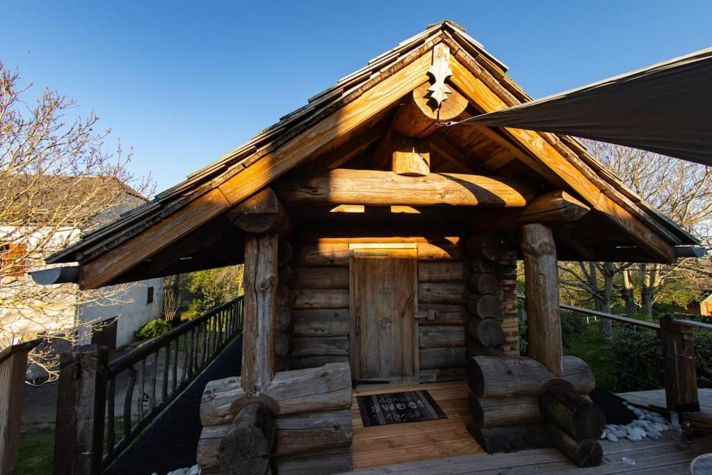 La Cabane Des Colibris Rieupeyroux  Екстер'єр фото
